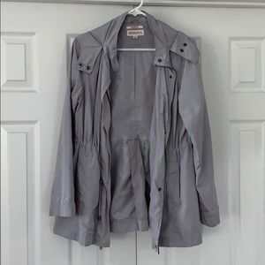 Light Grey Merona water resistant trench coat